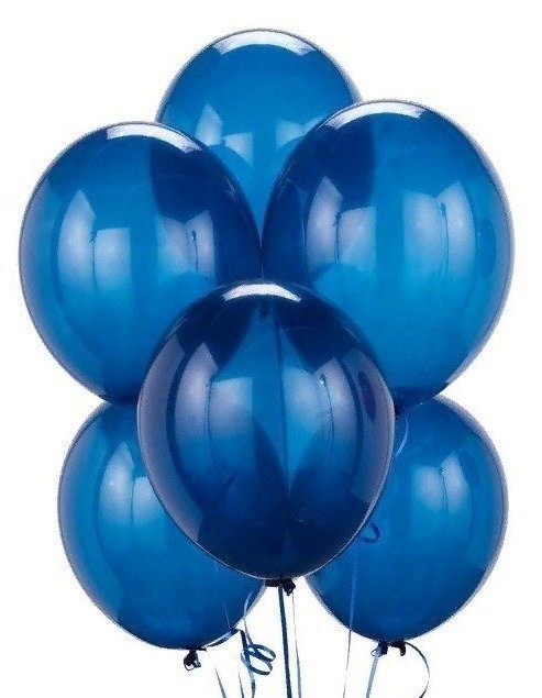 Воздушный шар 14"/32 Кристалл Blue